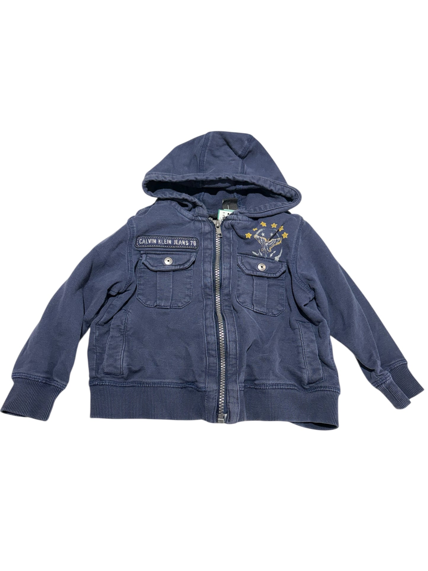 Navy cargo style sweater 2T