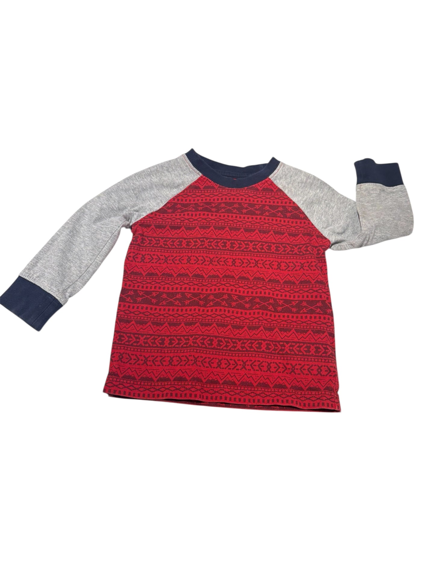 Arrows print long sleeve 12-18m