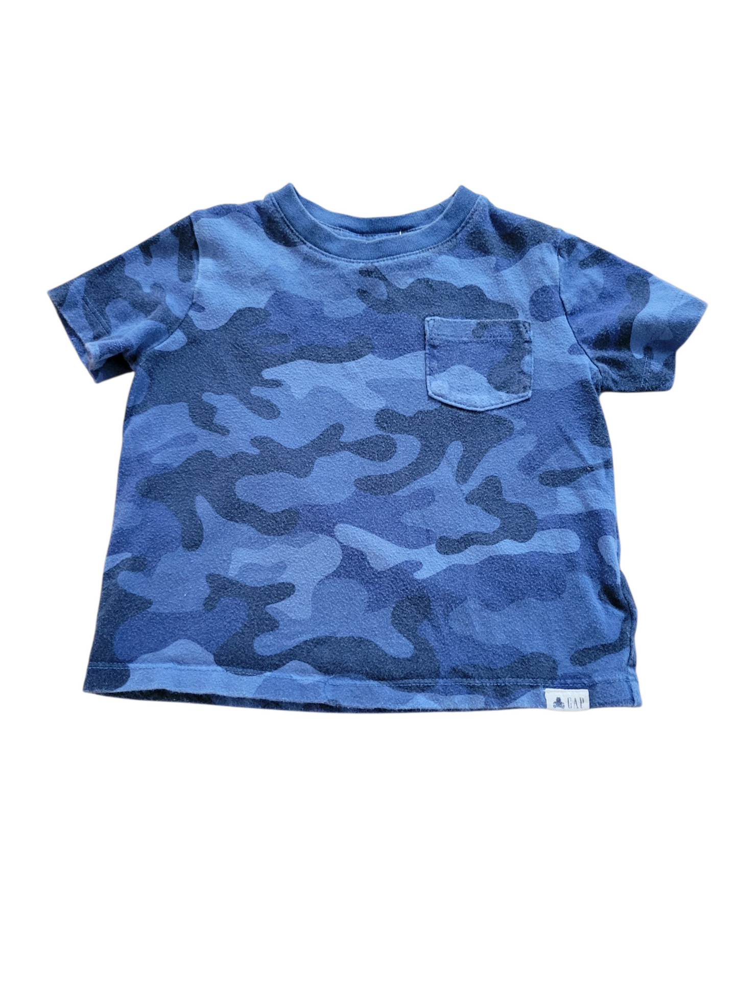 Blue camo size 2