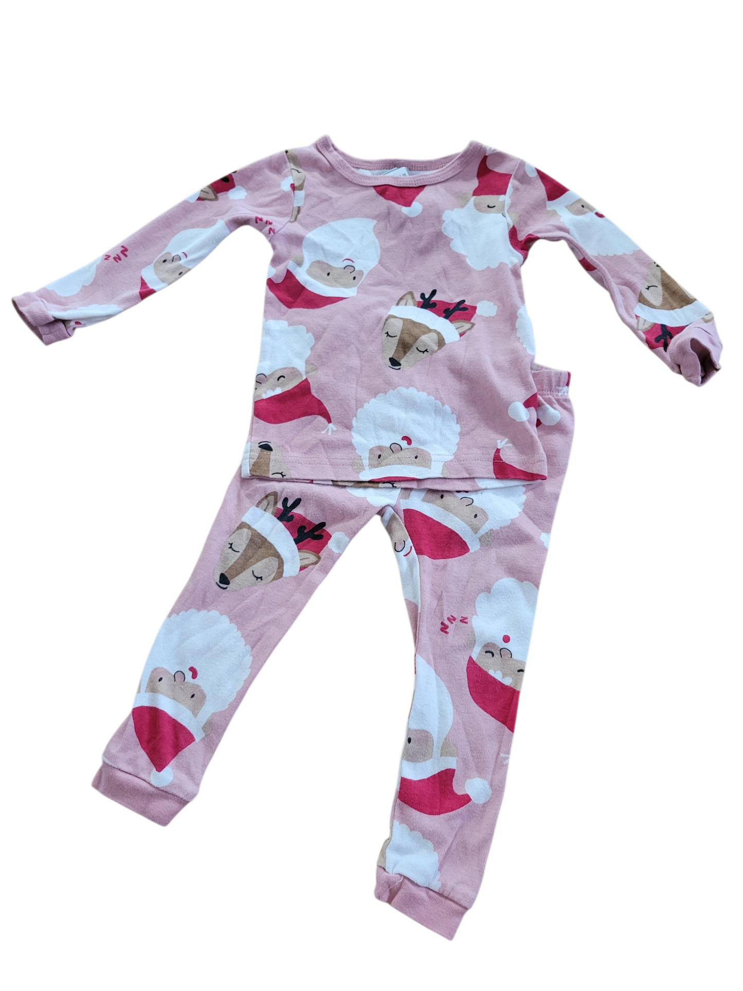 Pink Santa 🎅 sz 12m