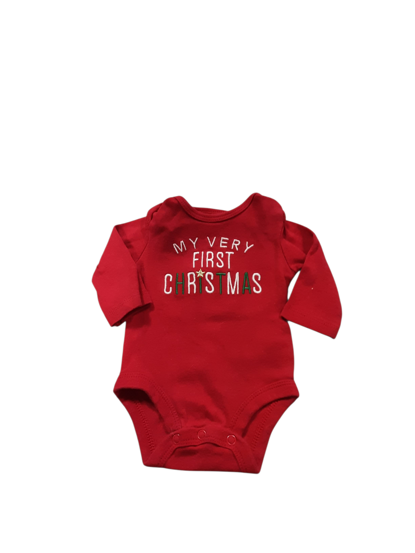 First christmas size NB