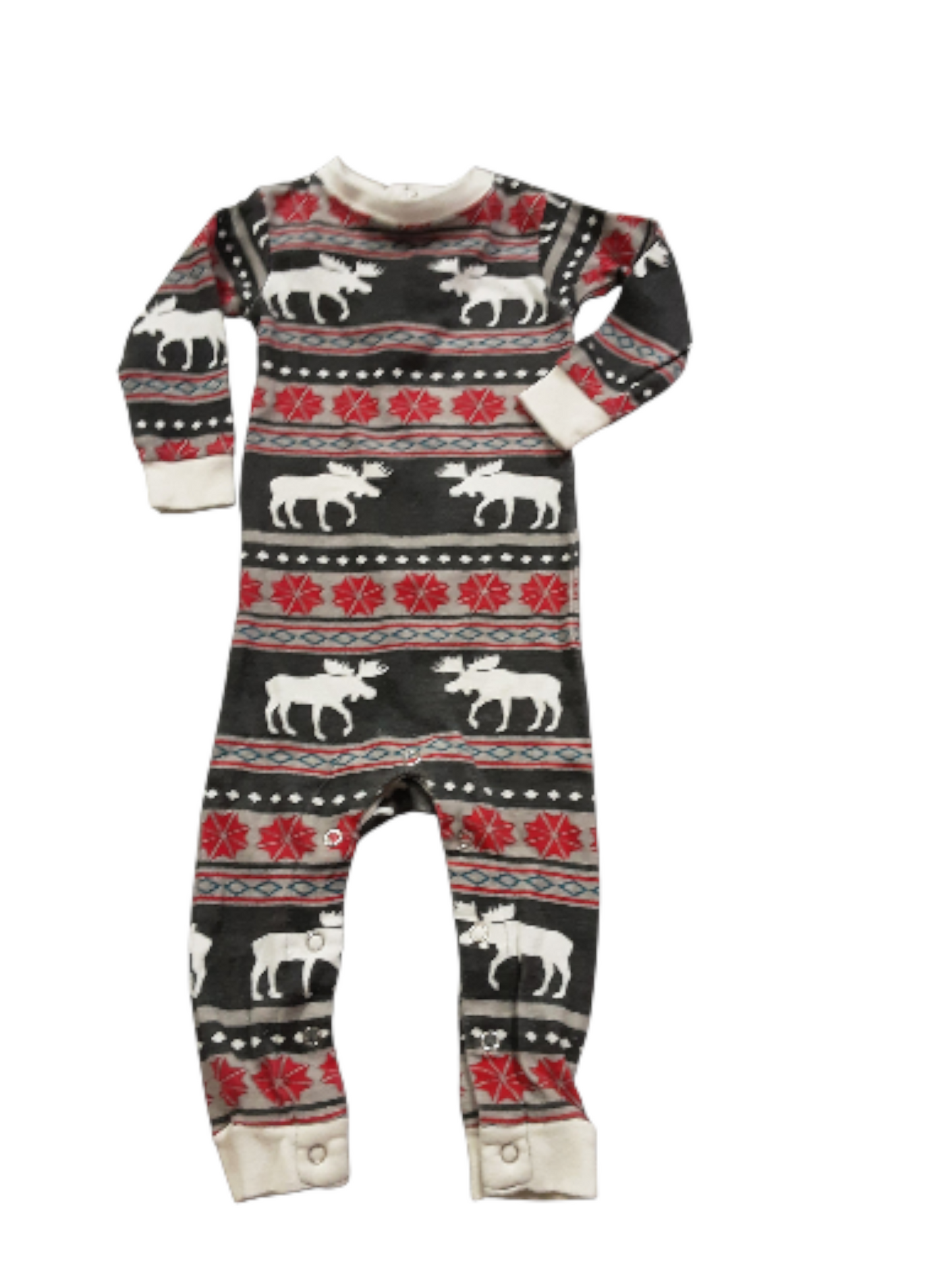 Moose and snowflakes size 6m