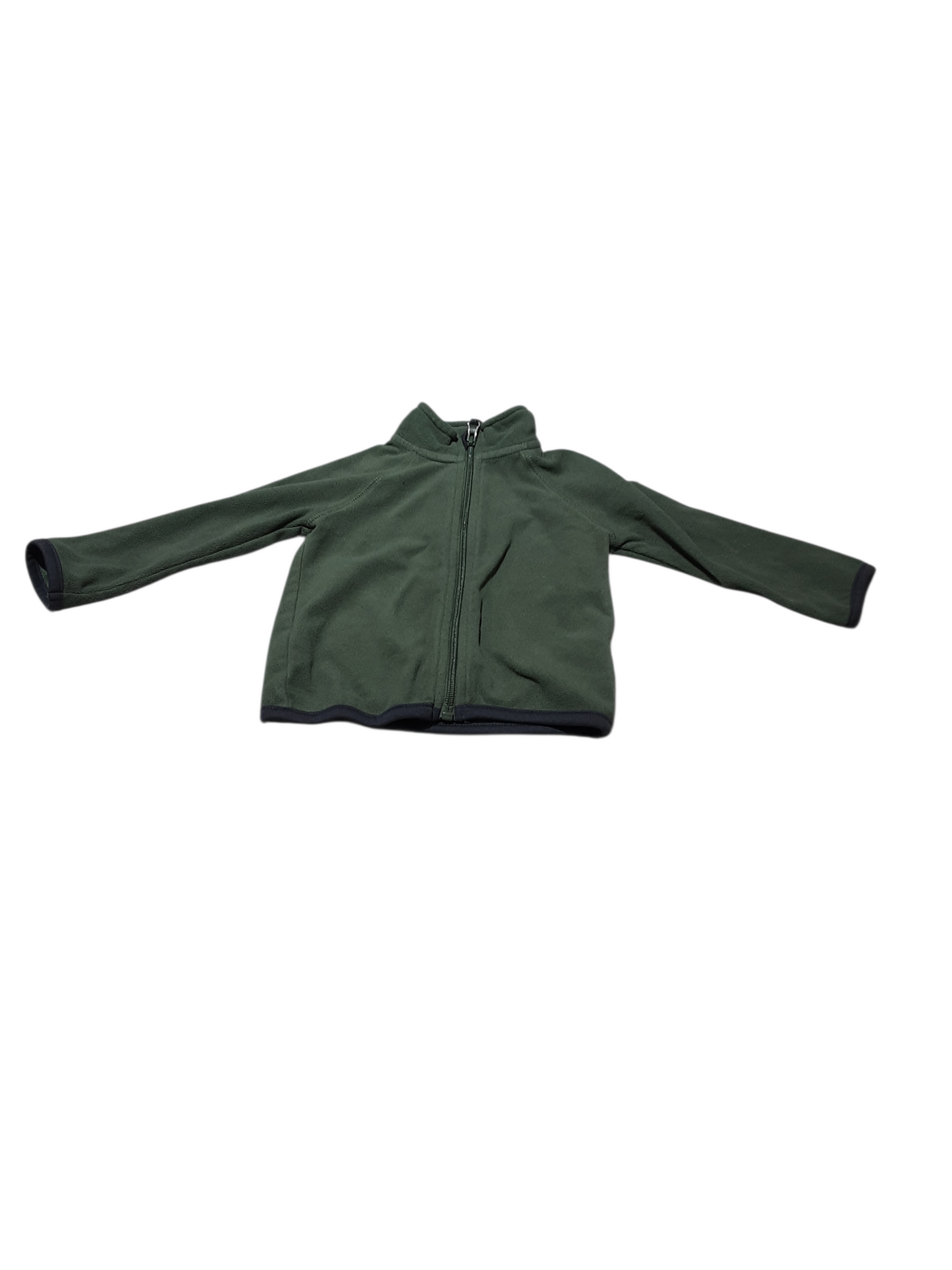 Sage green fleece sweater 2T