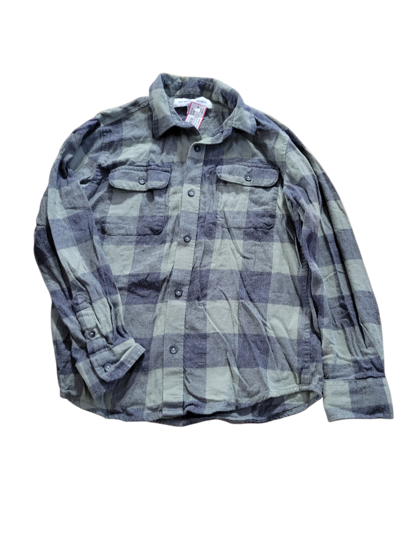 Green/Grey chex sz 10-12