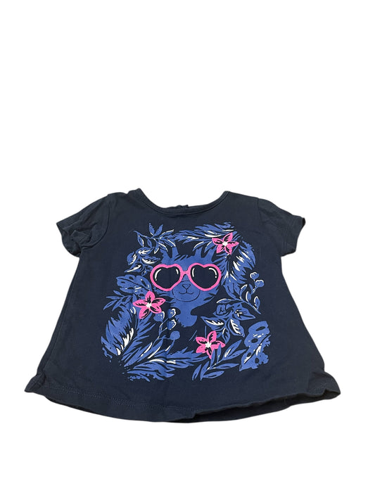 Llama Floral Shirt 6/12 Months