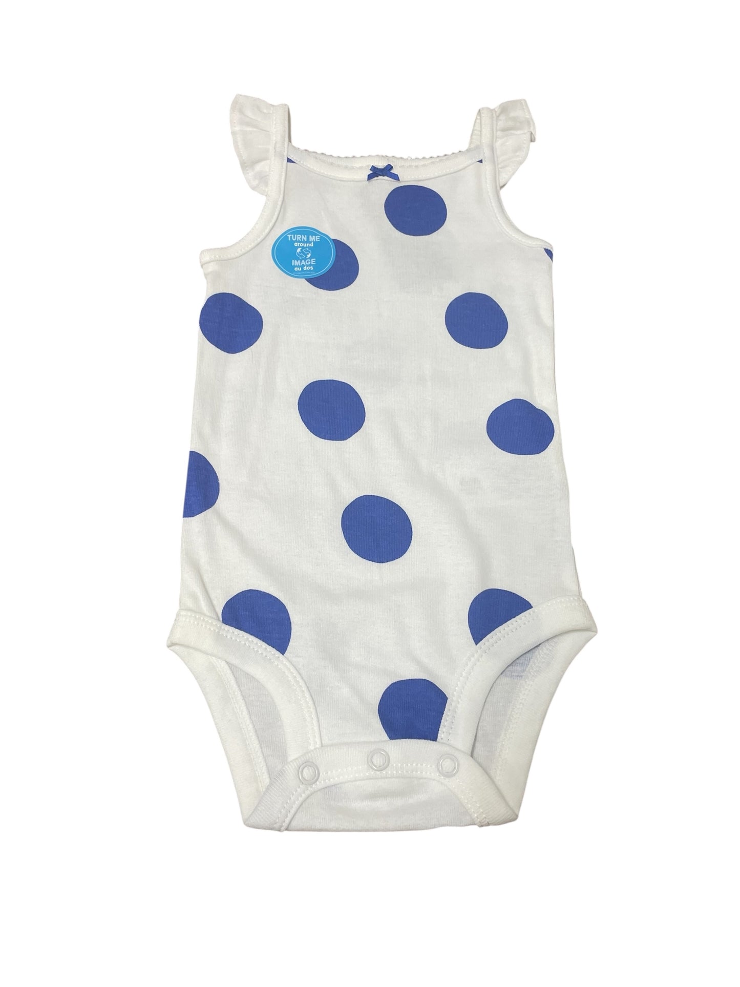2 Piece Blue/ White Set 6 Months