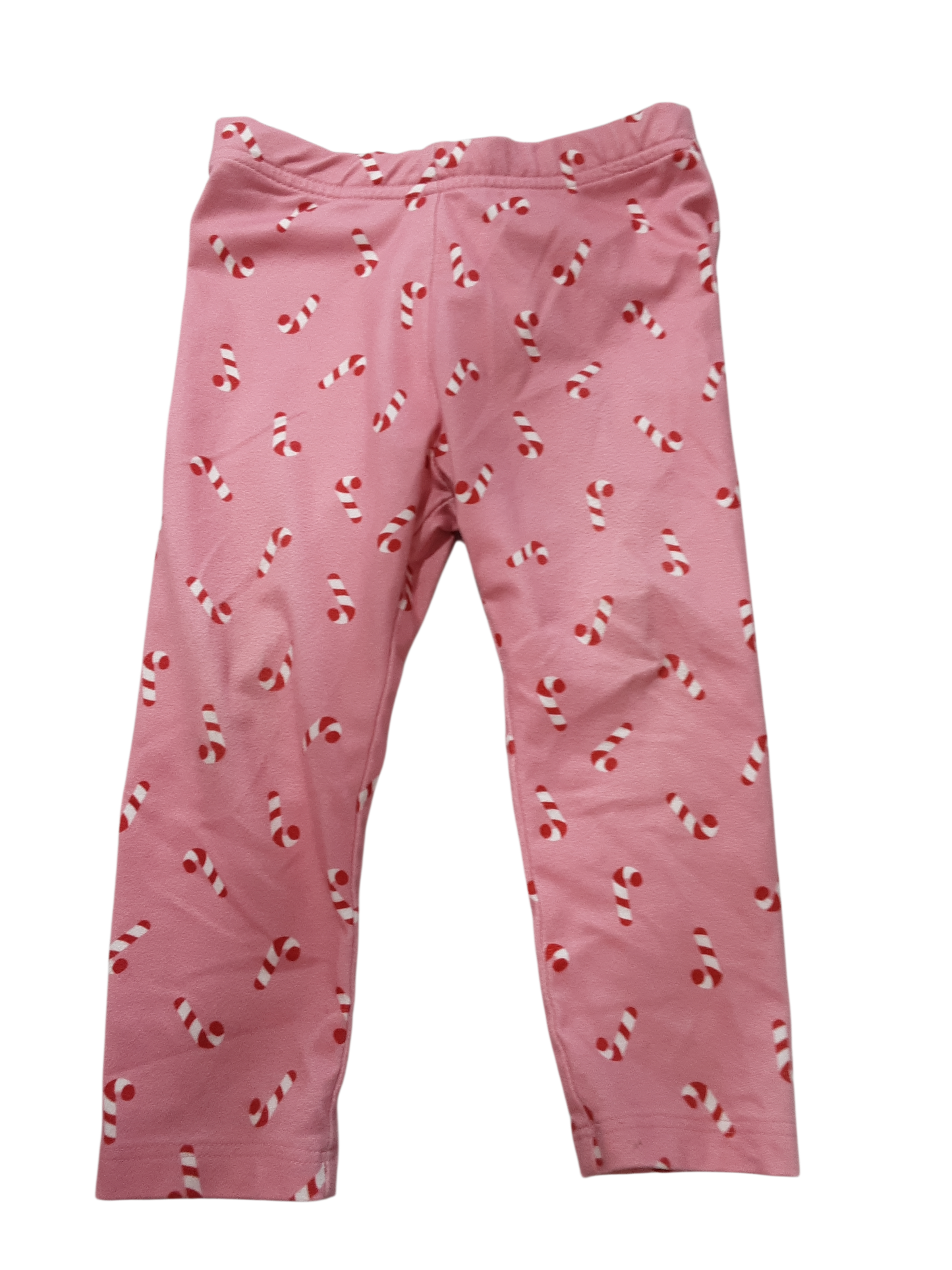 Candy cane leggings 12-18m