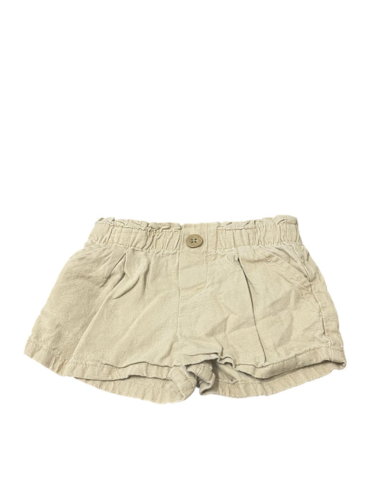 Linen Tan Shorts 18 Months