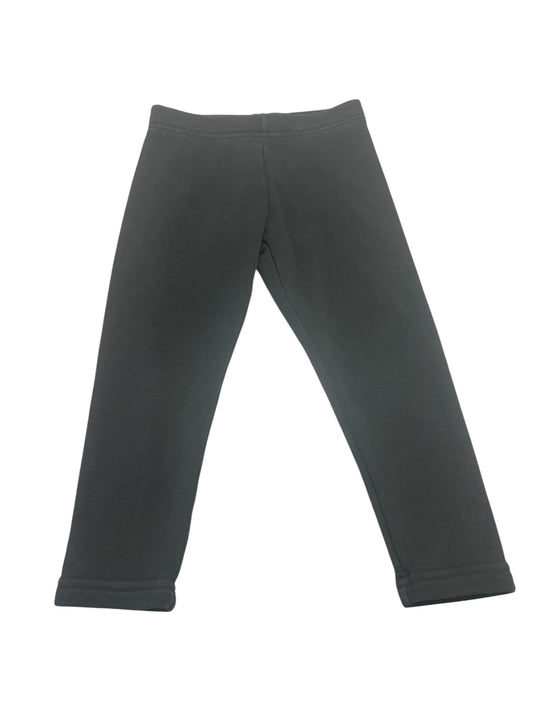 Black Fleece Lined Leggings Size 4