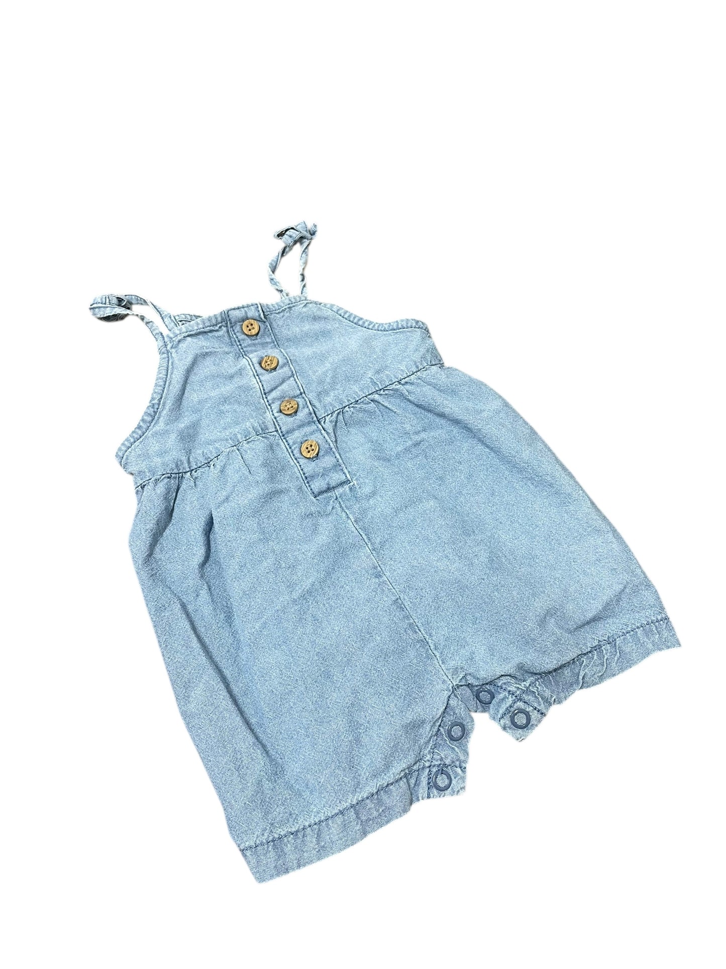 Denim Romper 6 Months