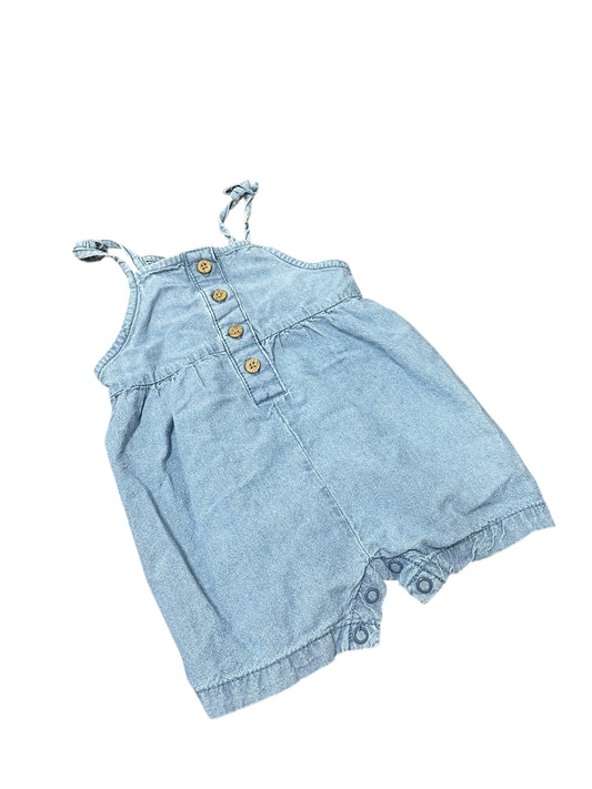 Denim Romper 6 Months