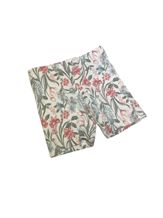 Floral Biker Style Shorts 18 Months