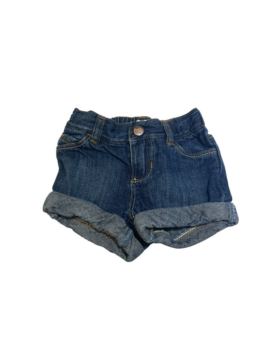 Dark Wash Denim Shorts 18/24 Months