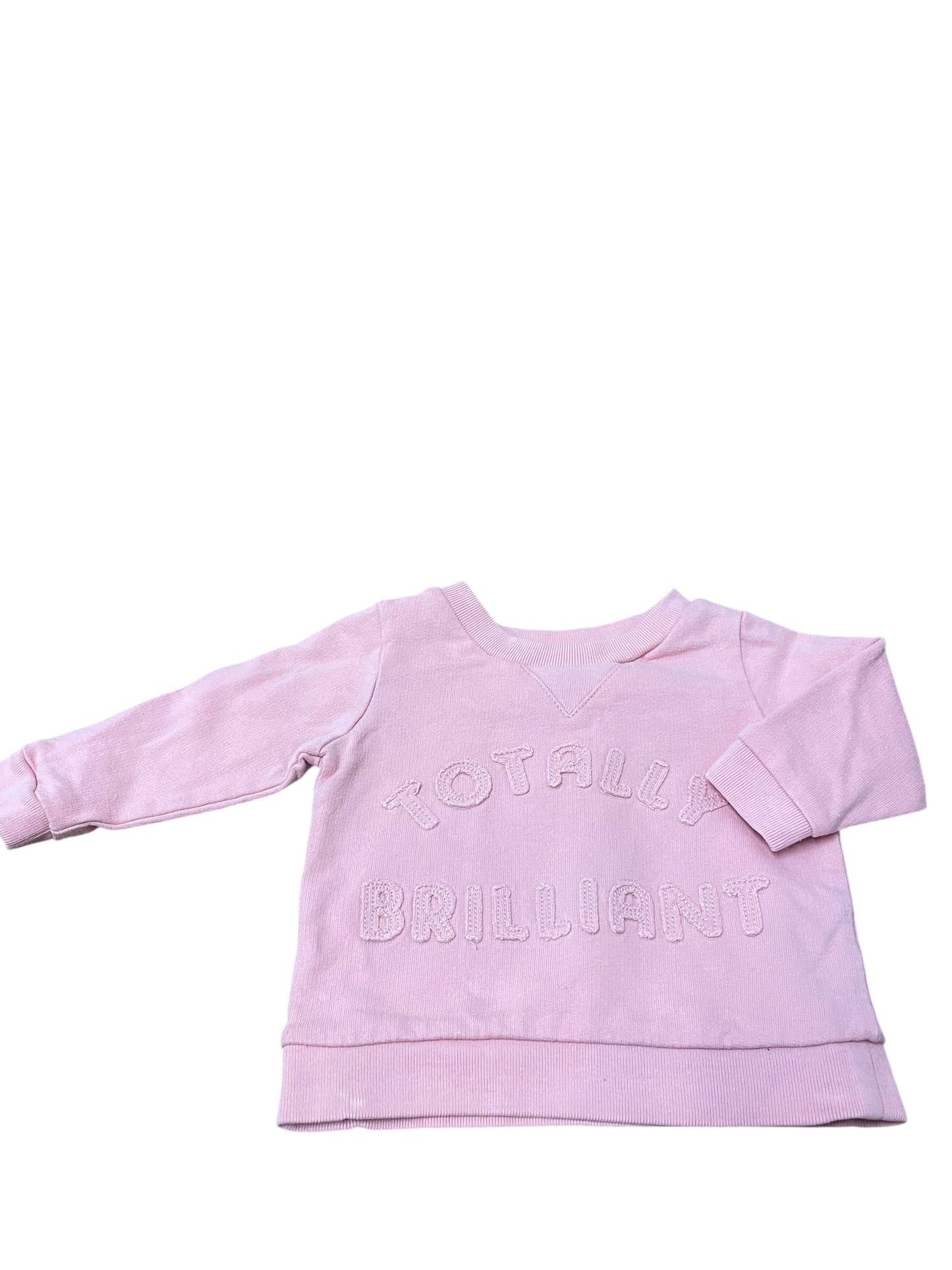 “Totally Brilliant” Sweater 3 Months
