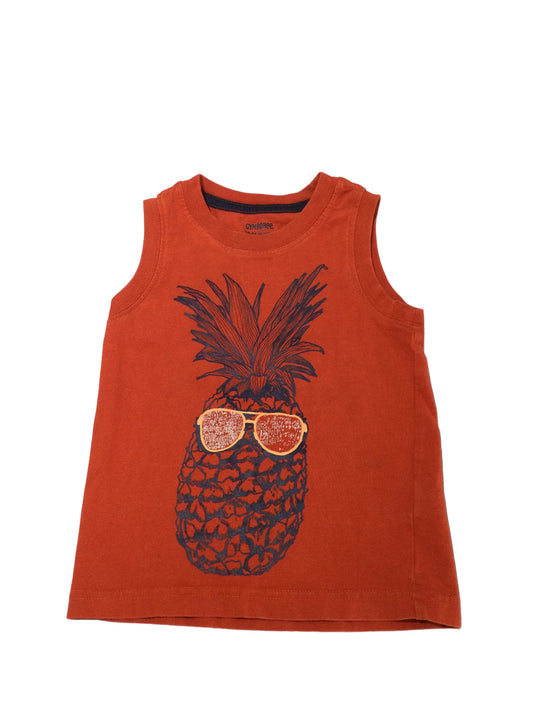 Pineapple Muscle Shirt, size 18-24m
