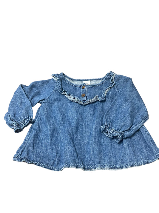 Long Sleeved Denim Top 12/18 Months