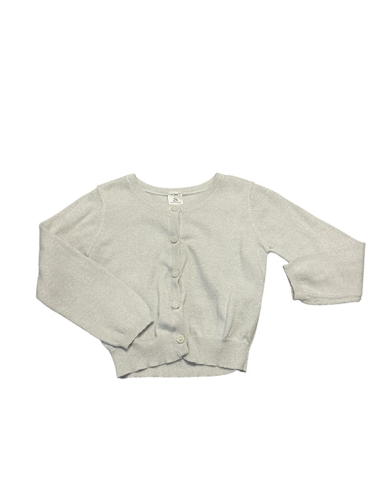 Sparkle Silver Cardigan Size 2
