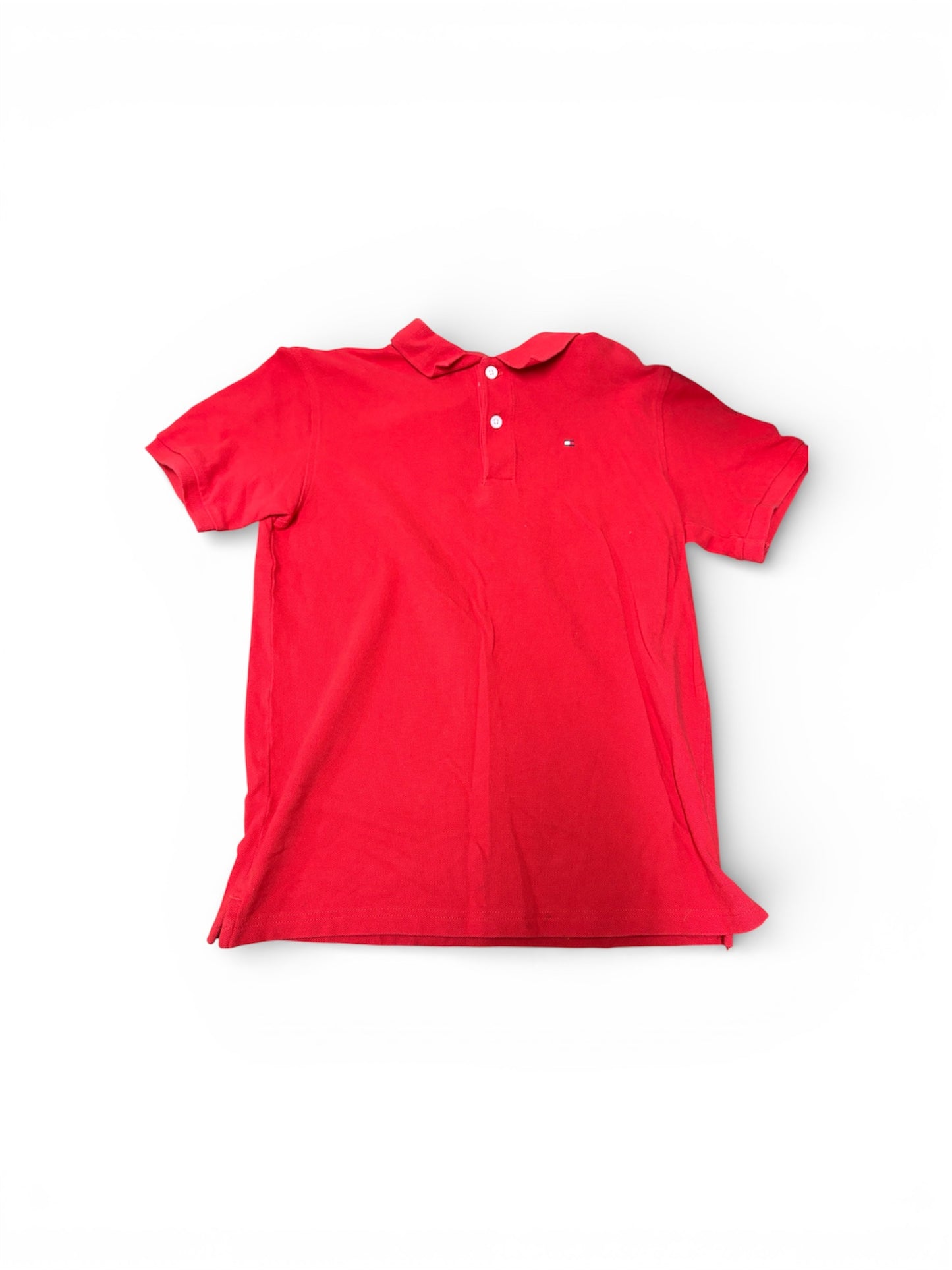 Vibrant Red Collared Shirt 14-16