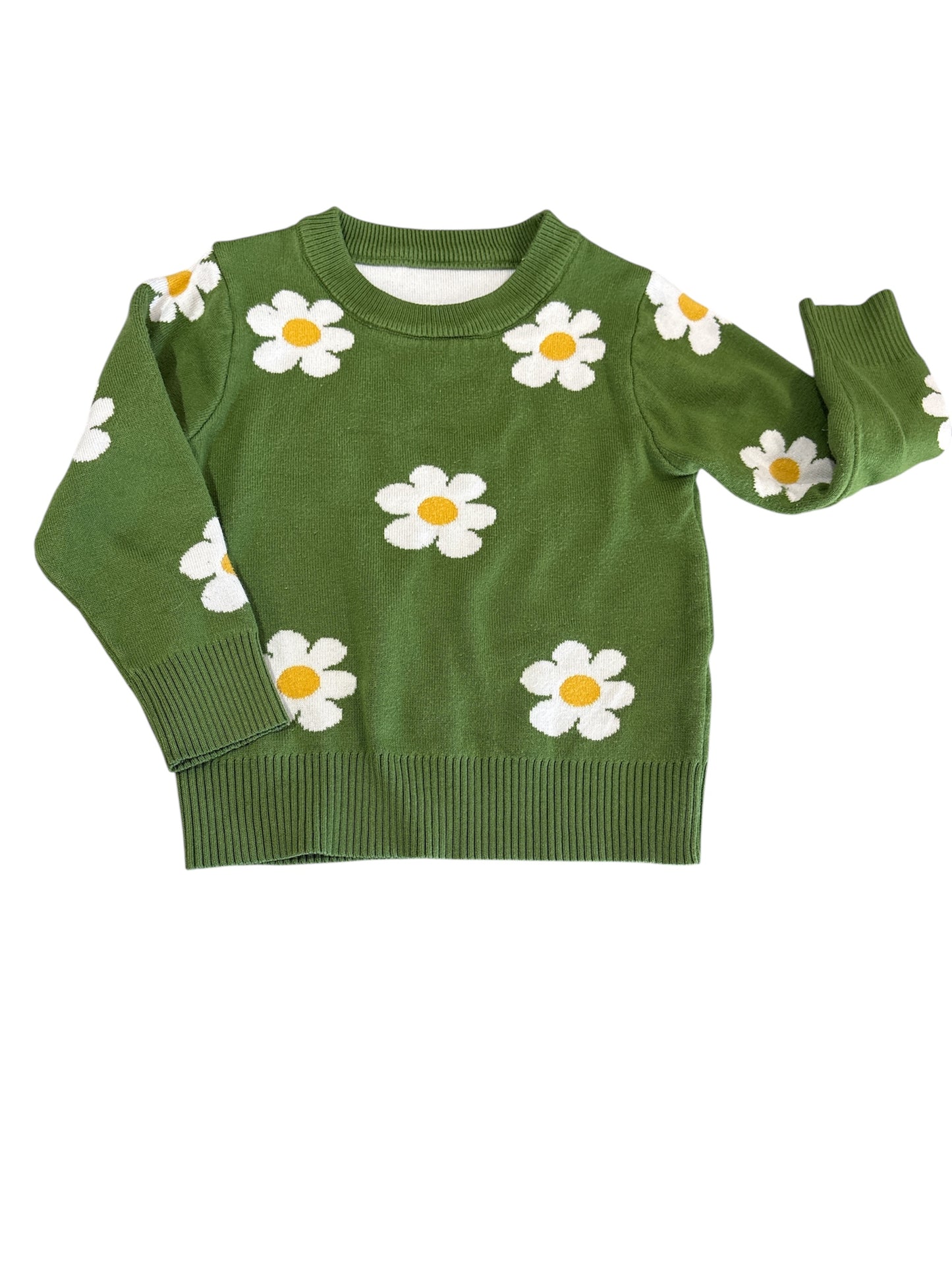 Flower sweater size 2-3