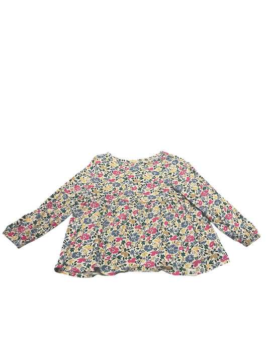 Floral Long Sleeved Shirt Size 3