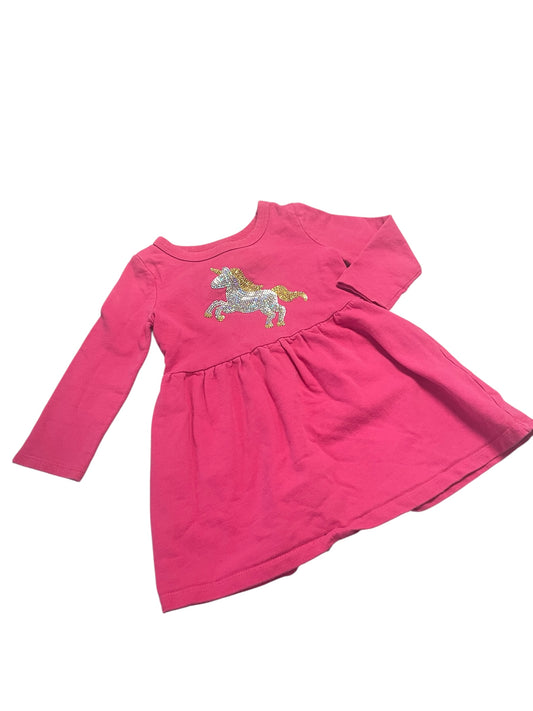 Pink Unicorn Tunic Top Dress Size 2