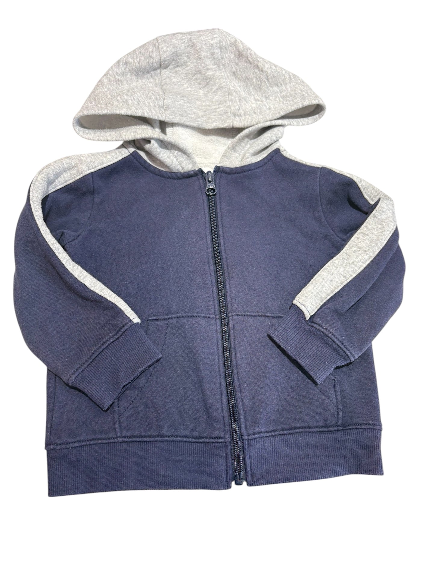 Grey & navy sweater 24m