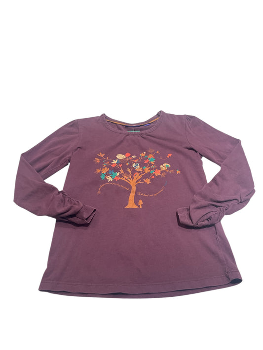 Plum Long Sleeved Shirt Size 5/6