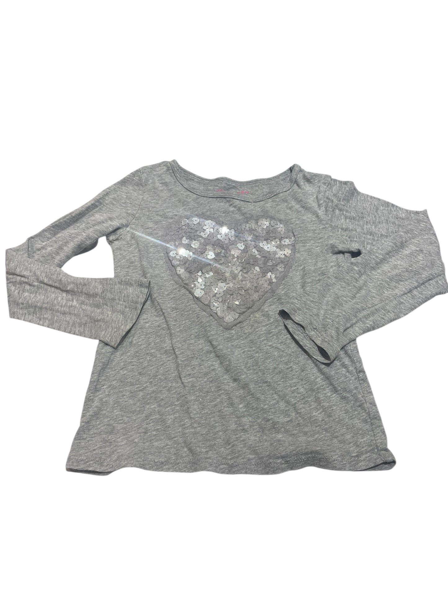 Grey Long Sleeved Shirt Size 5