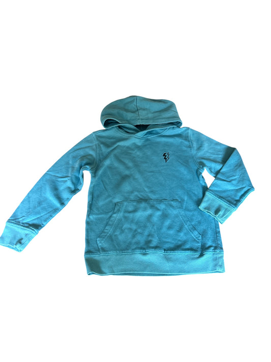 Baby blue front pocket sweatshirt. 7/8