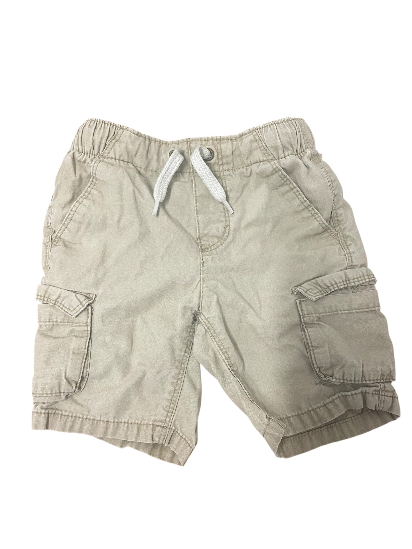 Khaki Tan Cargo Shorts 3