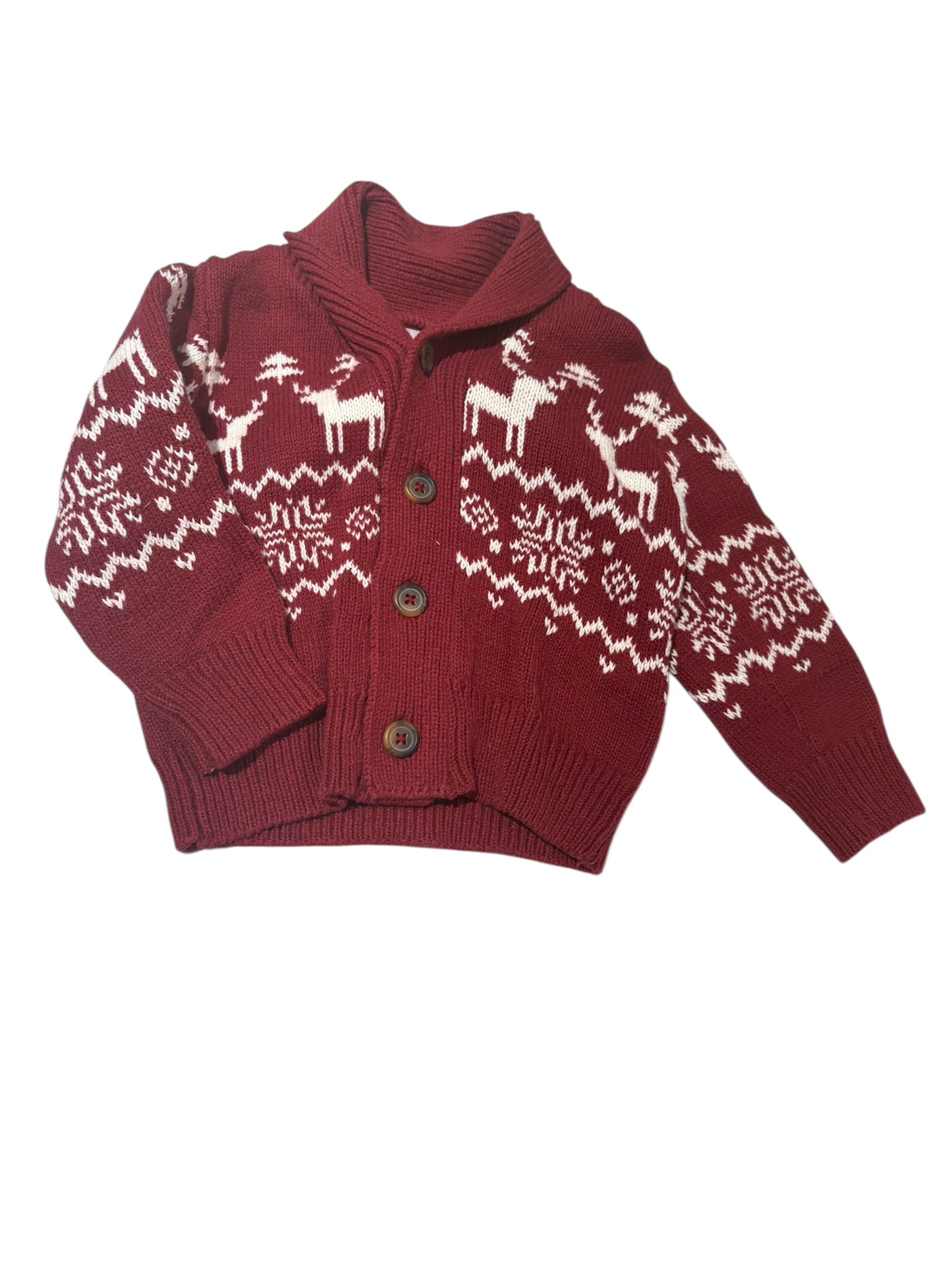 Holiday knit sweater 6-12m