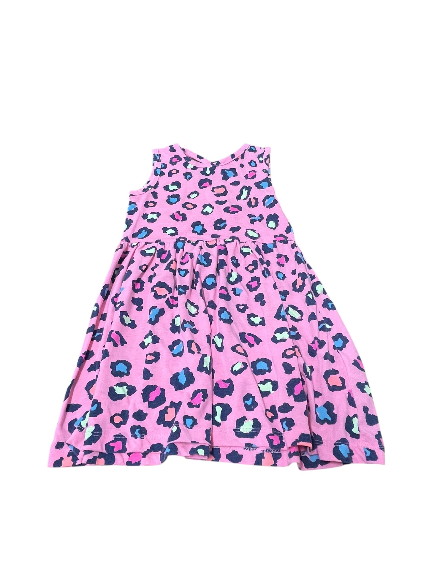 Summer cheetah print dress 3