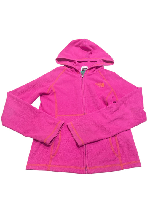 Pink Fleece Hoodie Size 7/8
