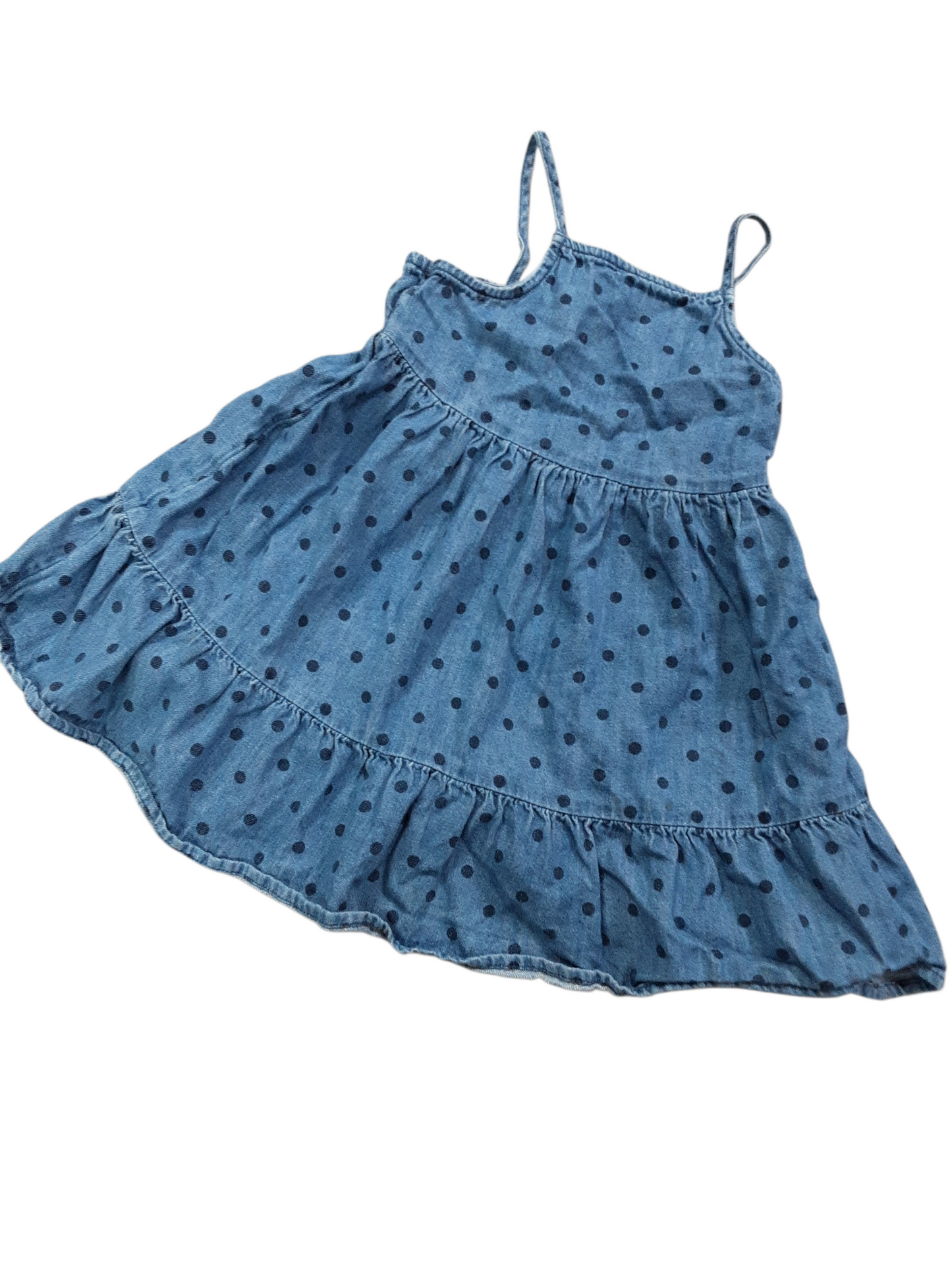 Denim polka-dot size 2