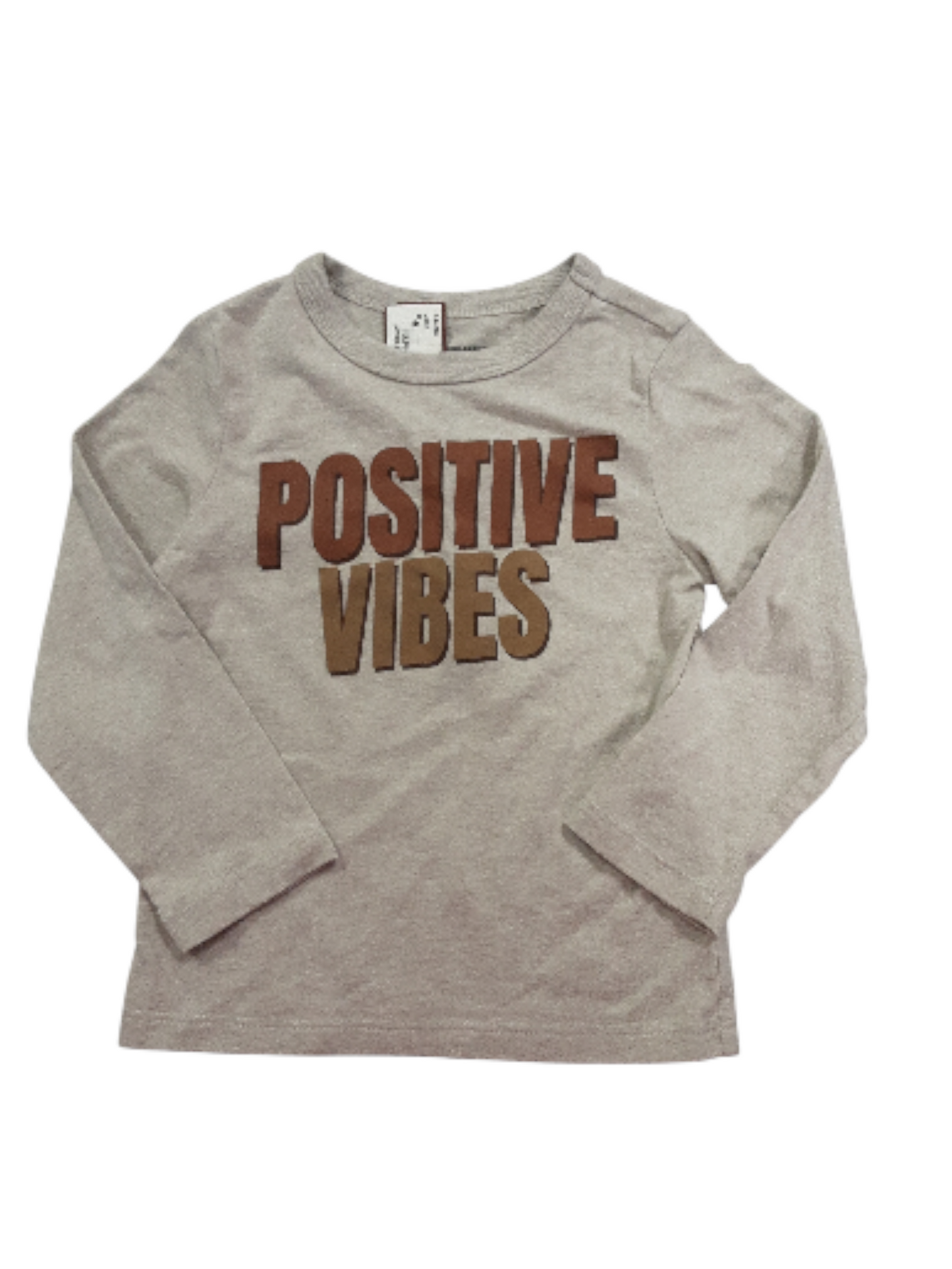 Positive vibes size 2T