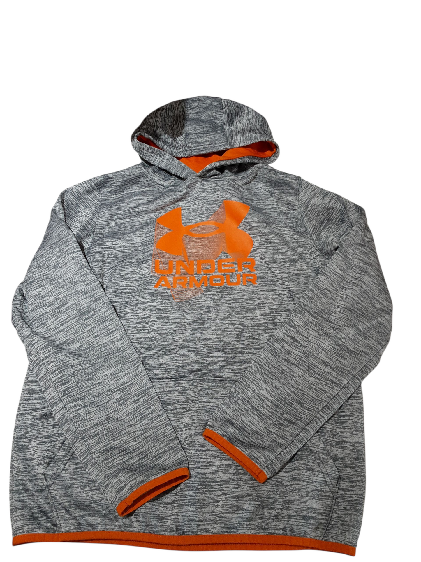 Grey and Orange Hoodie Size 14