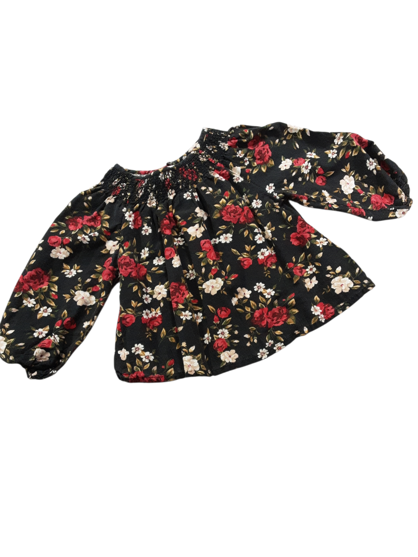 Floral smocked size 5