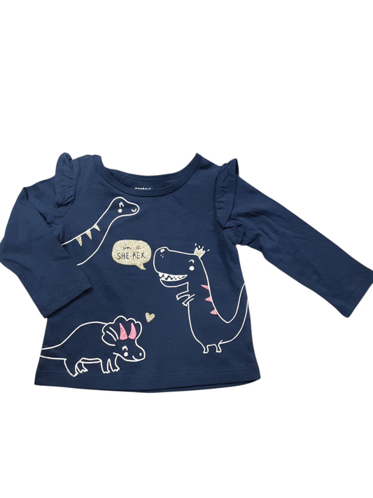 Blue Dino size 9m