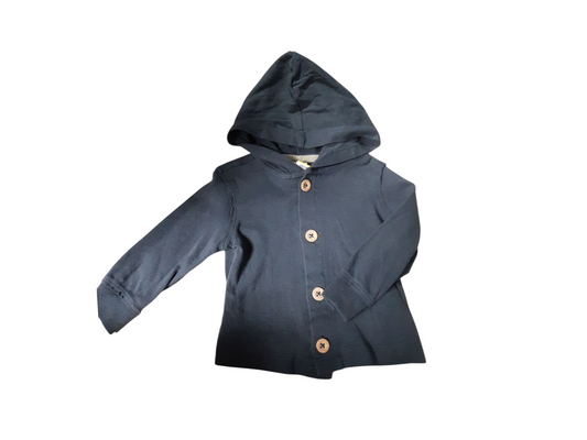 Gray hooded sweater 6/m