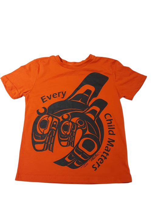 Orange T-shirt size 5