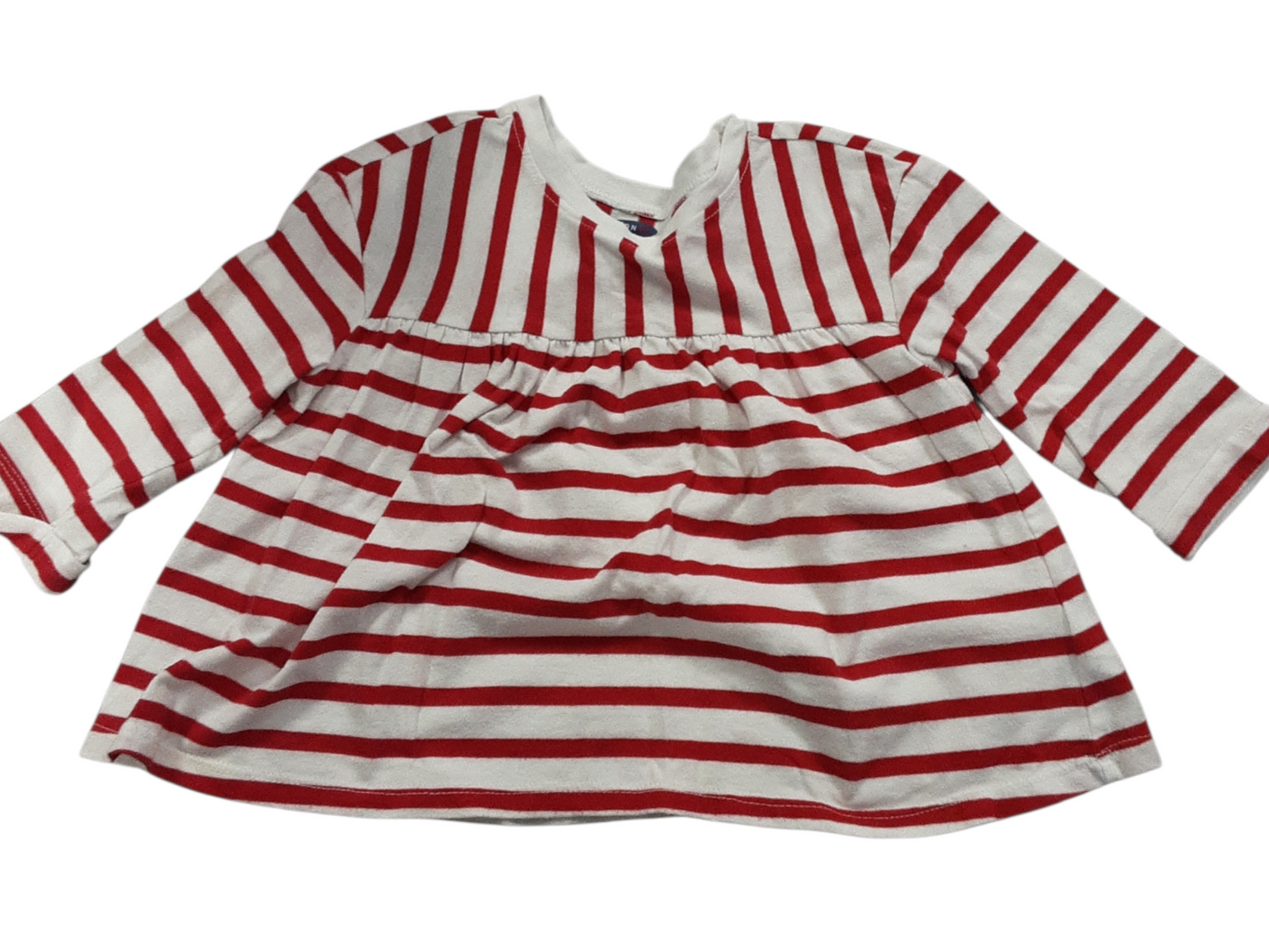 Red striped size 3