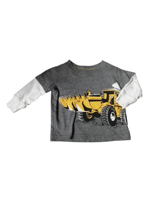 Yellow tractor 3m