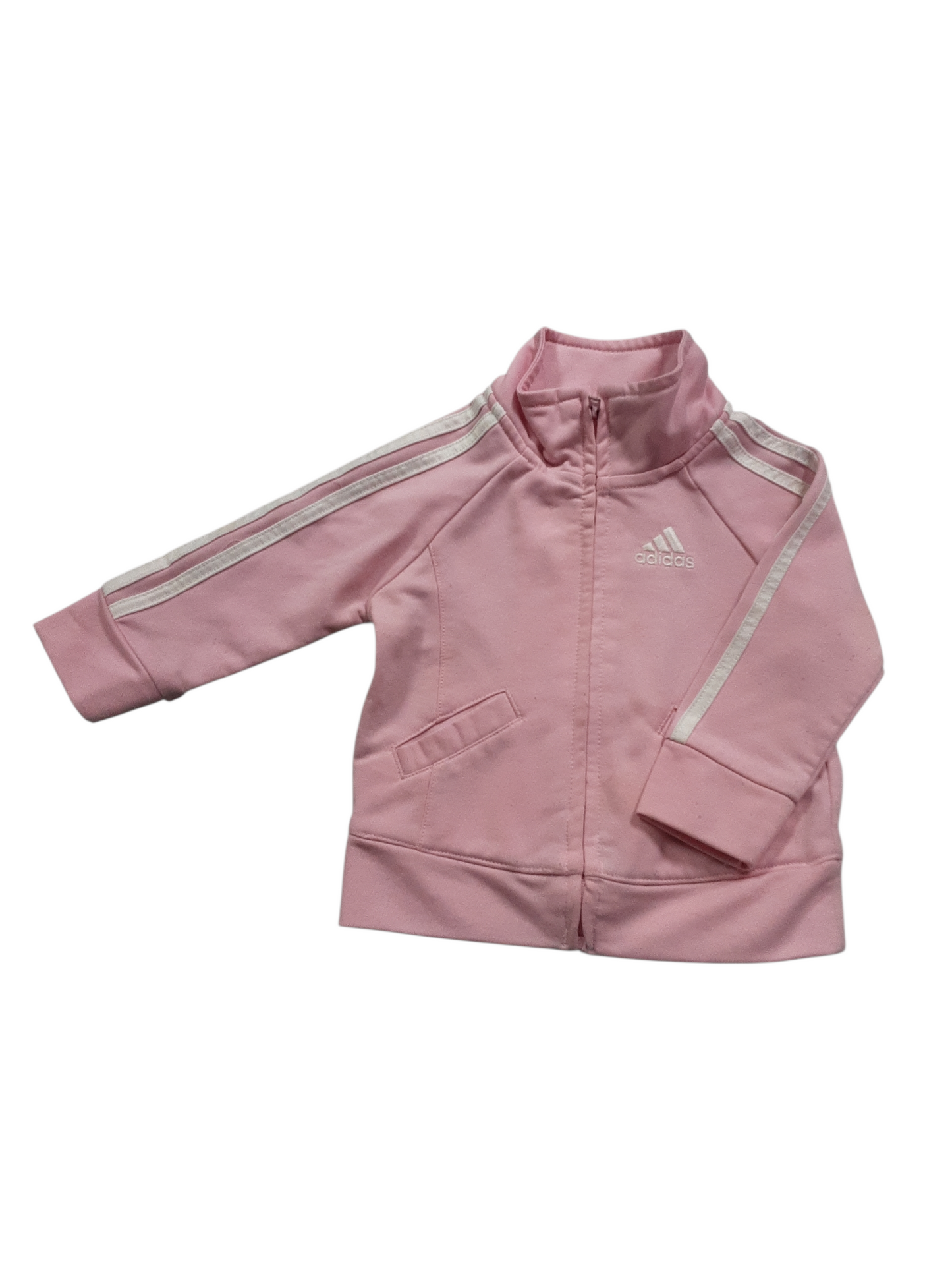 Pink zip up size 6m