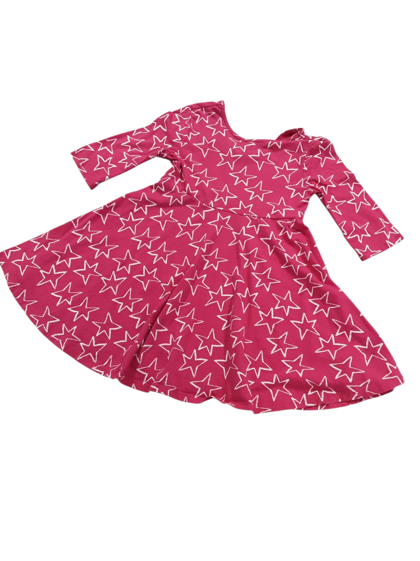 Pink stars size 5