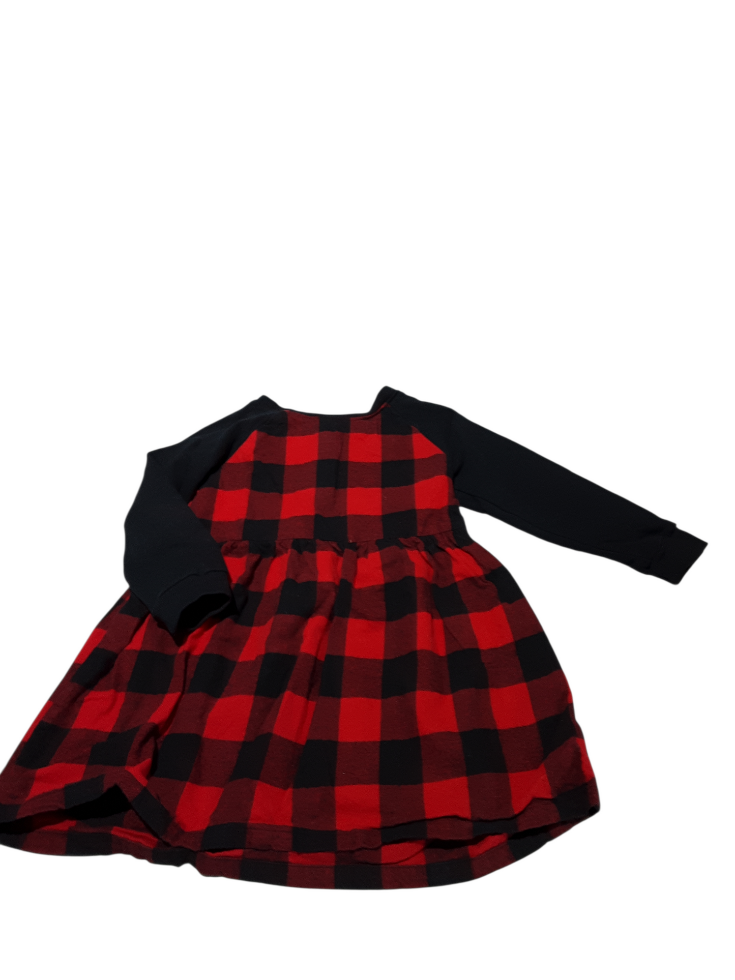Long sleeve flannel dress 4T