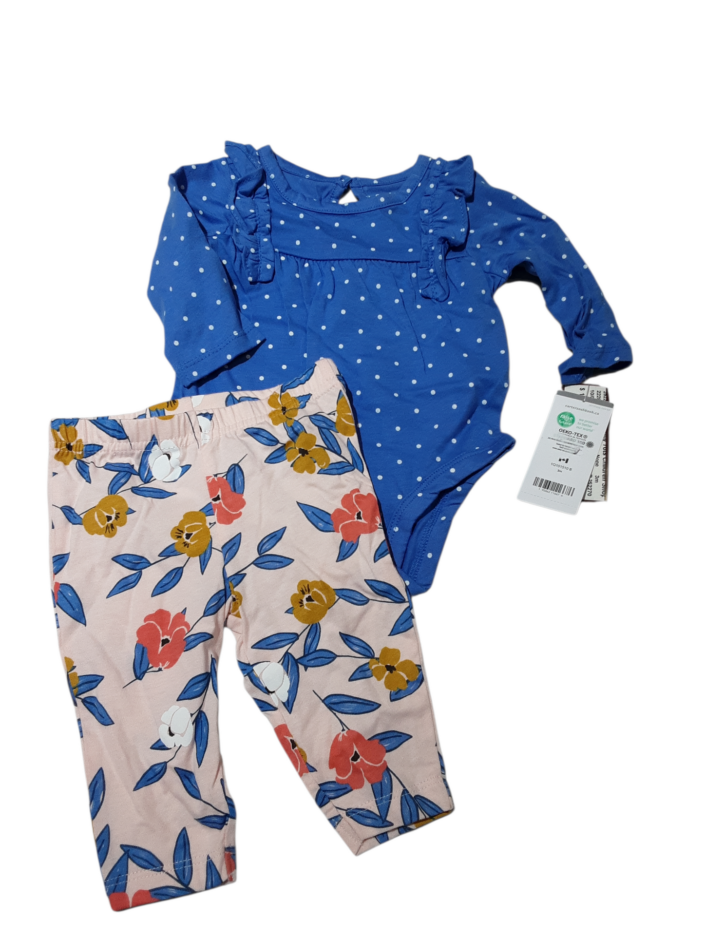Polka dots & petals set 3m