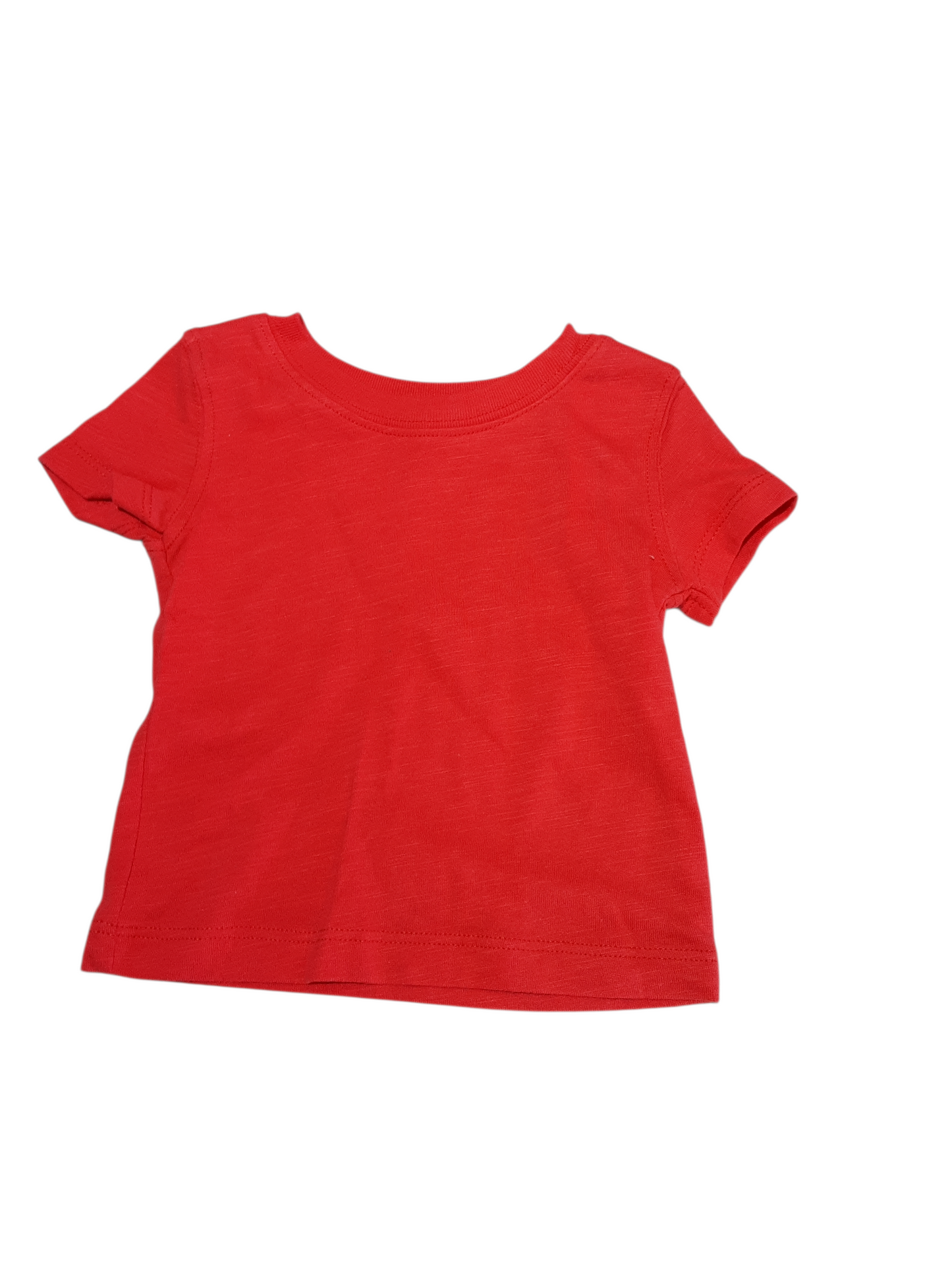 Vibrant red shirt 0-3m