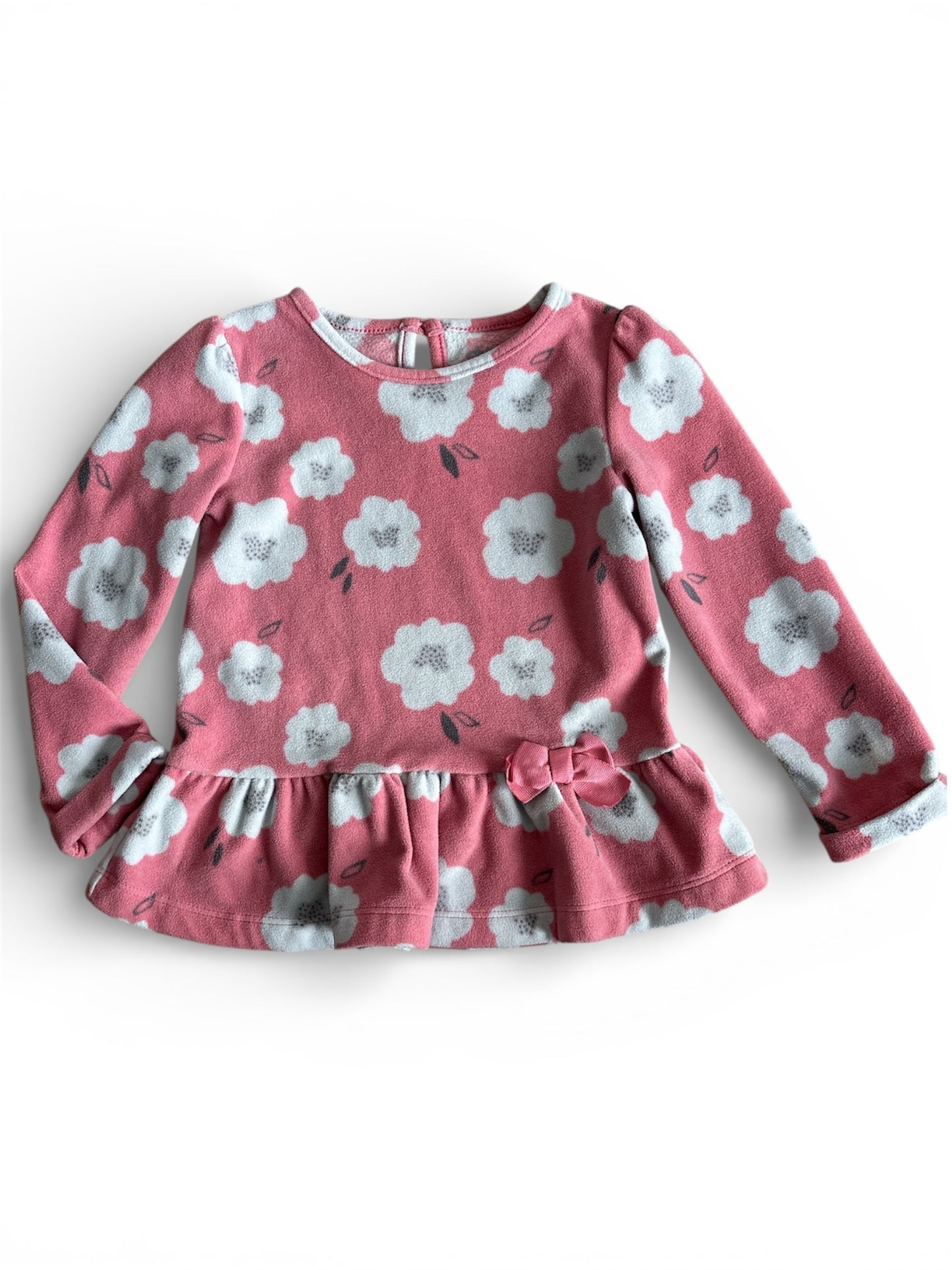 Fleece & flowers. Size 24m