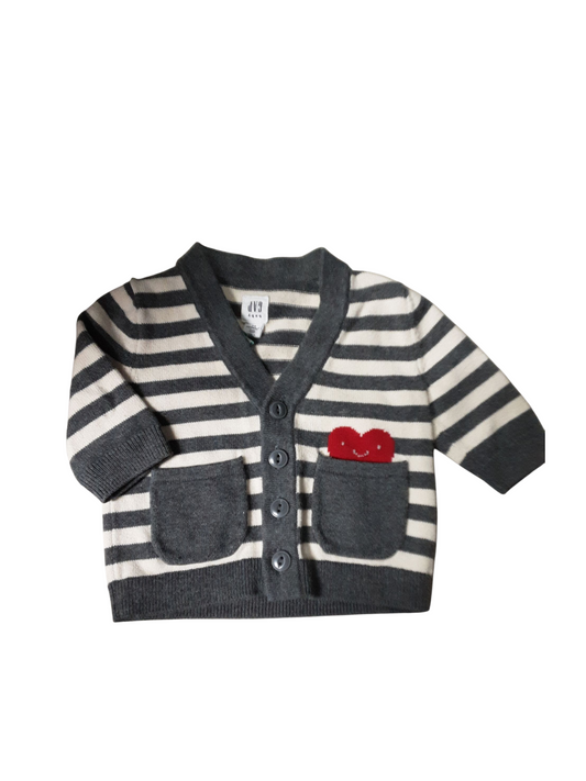 Red heart 0-3m