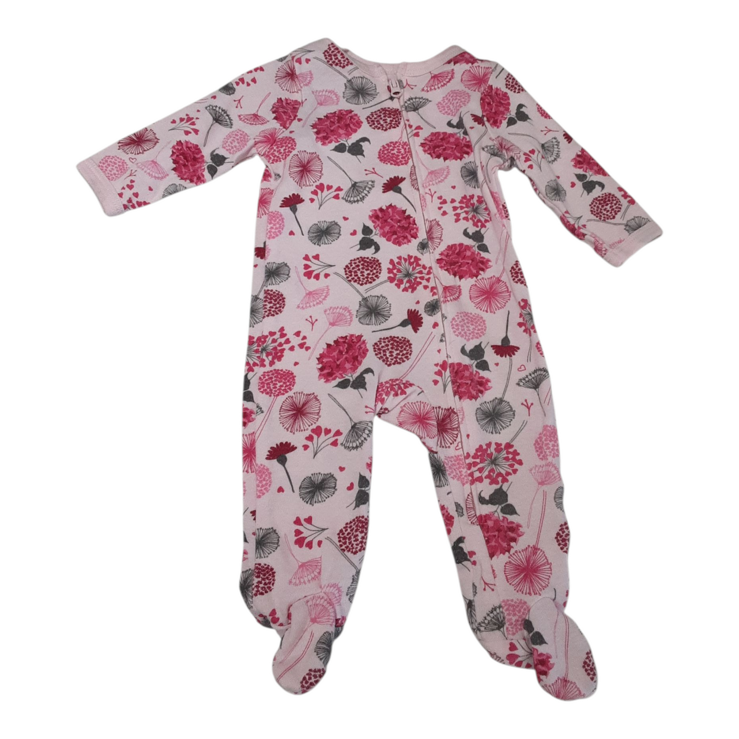 Floral sleeper 0-3m